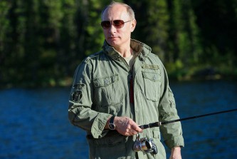 Владимир Путин на отдыхе в Сибири