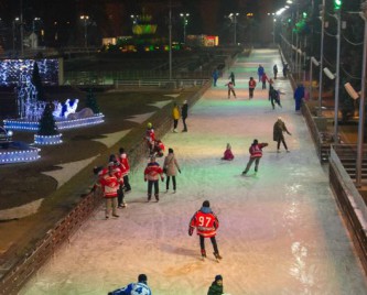 Каток на ВДНХ