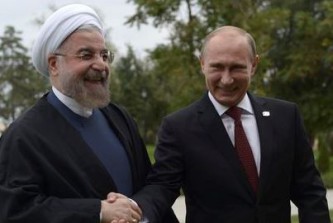 Лидеры Ирана и России