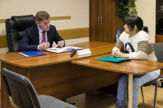 Олег Кожемяко провел личный прием граждан