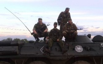 Отряд "Призрак" в Донбассе. Добровольцы.