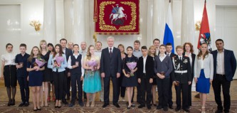 Сергей Собянин на встрече с молодежью Москвы