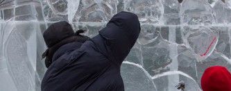 Строительство ледяного города