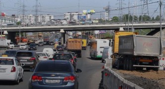 Пробки на Калужском шоссе