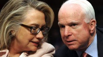 Клинтон и Маккейн