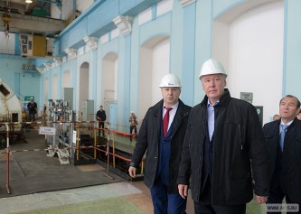 Сергей Собянин осмотрел ТЭЦ