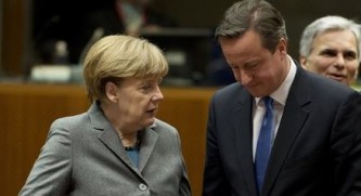 Ангела Меркель и Дэвид Кэмерон останутся в одной семье...