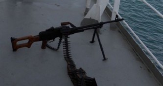 Захват судна бандитами.