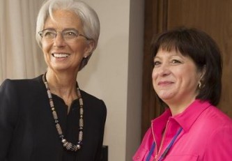 Кристин Лагард и Наталия Яресько