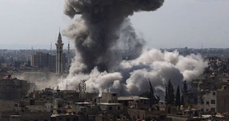 Боевые действия в Сирии.