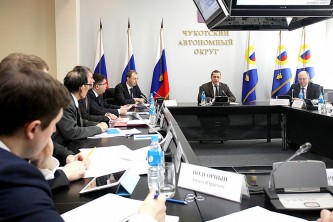 Заседание по вопросам энергоснабжения Чукотского АО