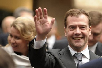 Выставка фоторабот Медведева в Таиланде.