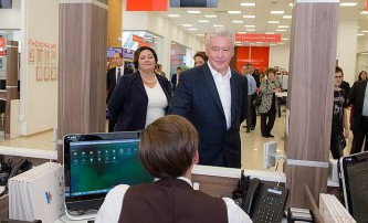 Мэр столицы осмотрел новый МФЦ.