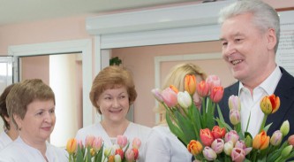 Сергей Собянин посетил больницу в Митино.