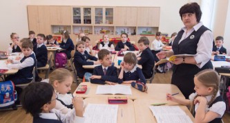 Уровень школьного образования в столице увеличился вдвое.