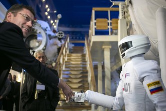 Космический робот-инспектор.