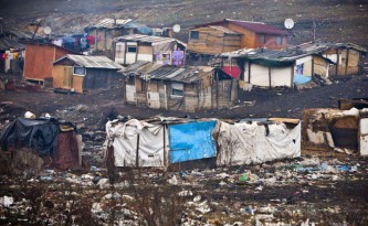 Румынская территория цивилизованной Европы.