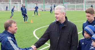 Собянин открыл новый футбольный стадион в Москве