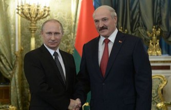 Владимир Путин и Александр Лукашенко 