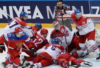 Хоккей, Россия-Чехия, 3-0.