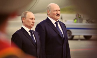 Владимир Путин и Александр Лукашенко 