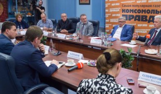 Собянин побывал в редакции КП