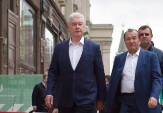 Собянин проверил благоустройство Тверской улицы