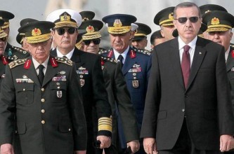 Эрдоган и военная элита Турции