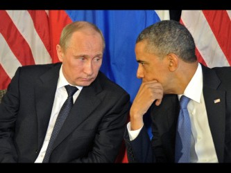 Владимир Путин и Барак Обама