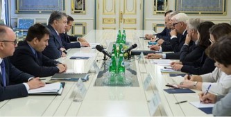 Переговоры Украины, Франции и Германии