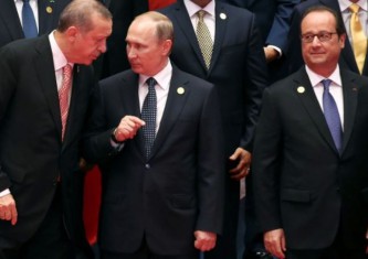 Эрдоган, Путин и Олланд