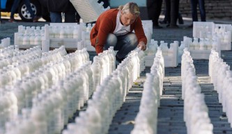 Протест эстонских фермеров