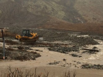 Восстановительные работы в посёлке Эгвекинот