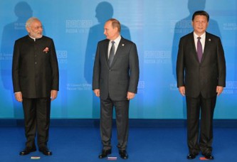Главы Индии, России и Китая