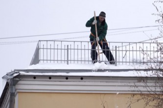 Очистка крыш 