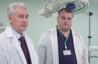 Собянин посетил больницу им. Сперанского