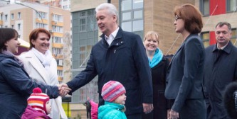 Собянин открыл новый детский сад