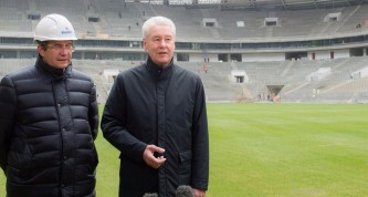 Собянин посетил Лужники