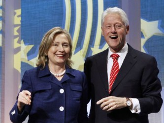 Хиллари и Билл Клинтон
