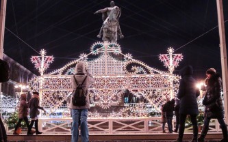 Москва новогодняя