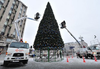 Новогодняя ель 