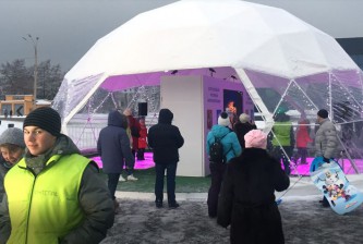 Обмен ламп на ВДНХ