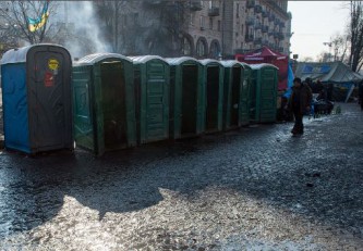 Туалеты на Майдане