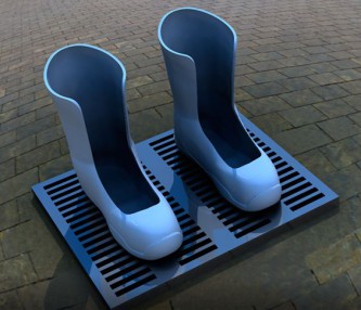 Уличные электрические валенки