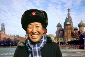Китайские туристы в России 