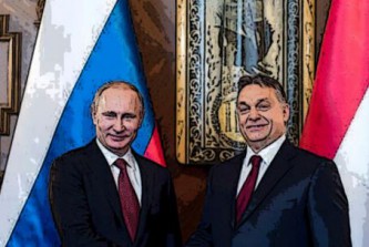 Владимир Путин и Виктор Орбан