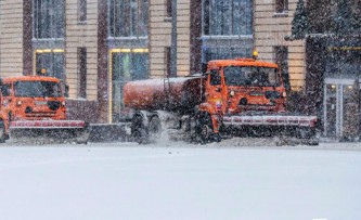 Уборка улиц от снега 