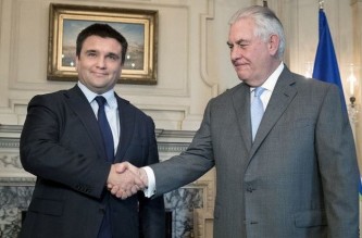 Павел Климкин и Рекс Тиллерсон