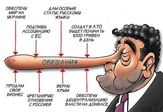 Петр Порошенко и его обещания народу