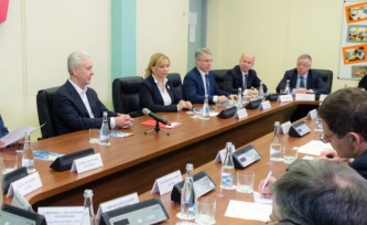 Сергей Собянин посетил лицей